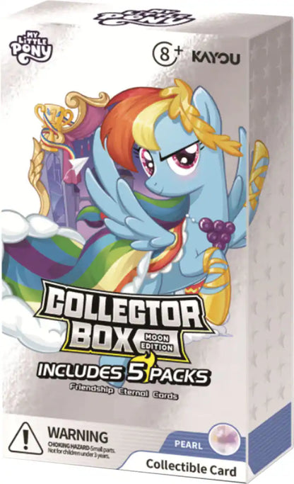 Kayou My Little Pony Friendship Eternal Cards Moon Edition 2 Collector Box (5 Packs) | MLP Trading Cards