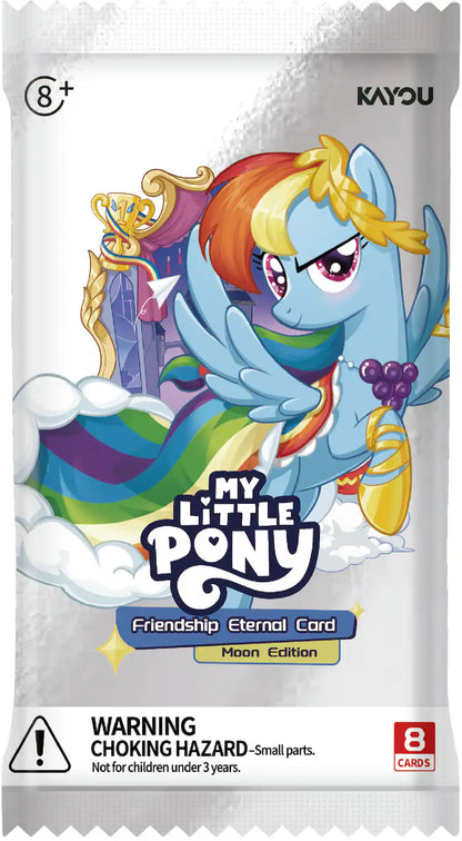 Kayou My Little Pony Friendship Eternal Cards Moon Edition 2 Collector Box (5 Packs) | MLP Trading Cards