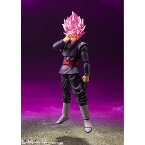 Dragon Ball Super Goku Black Super Saiyan Rose S.H.Figuarts Action Figure - Reissue
Dragon Ball Bandai Tamashii Nations Action Figures
Item Number: BLFBAS61707WNK69315