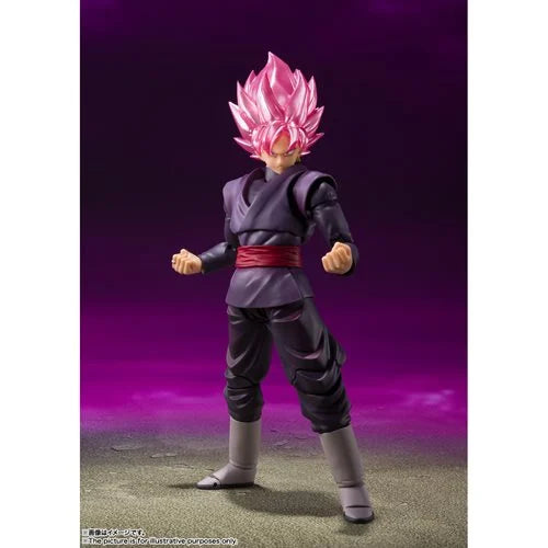 Dragon Ball Super Goku Black Super Saiyan Rose S.H.Figuarts Action Figure - Reissue
Dragon Ball Bandai Tamashii Nations Action Figures
Item Number: BLFBAS61707WNK69315