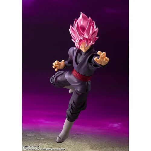 Dragon Ball Super Goku Black Super Saiyan Rose S.H.Figuarts Action Figure - Reissue
Dragon Ball Bandai Tamashii Nations Action Figures
Item Number: BLFBAS61707WNK69315