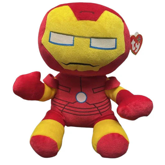 Ty Marvel Iron Man Beanie Plush – Small 6 Inch Iron Man Soft Toy