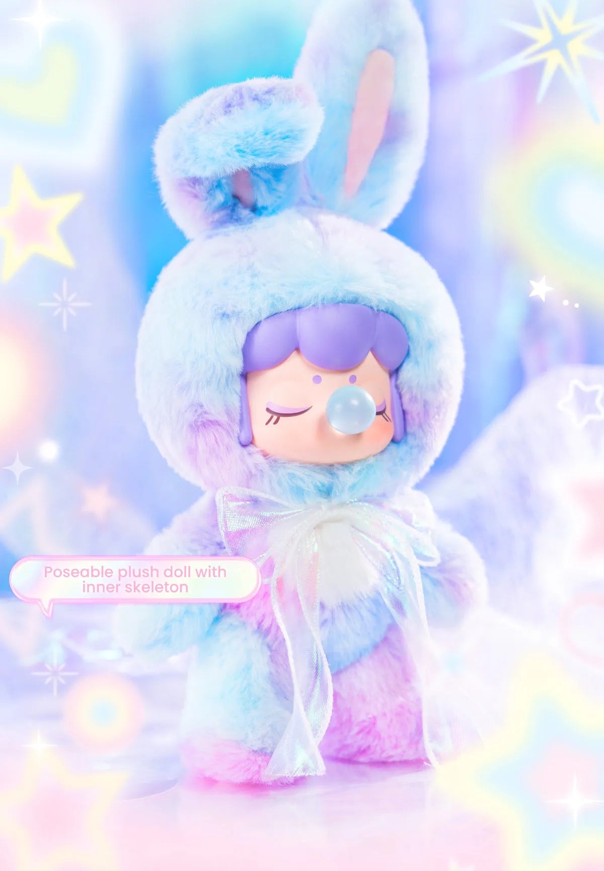 Rolife Nanci Shining Bunny Plush Blind Box – Mystery Collectible Plush Doll (1 Random Box