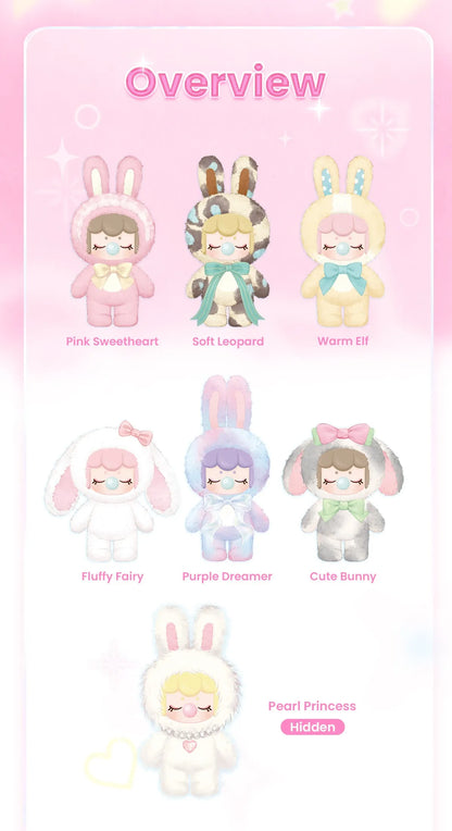 Rolife Nanci Shining Bunny Plush Blind Box – Mystery Collectible Plush Doll (1 Random Box
