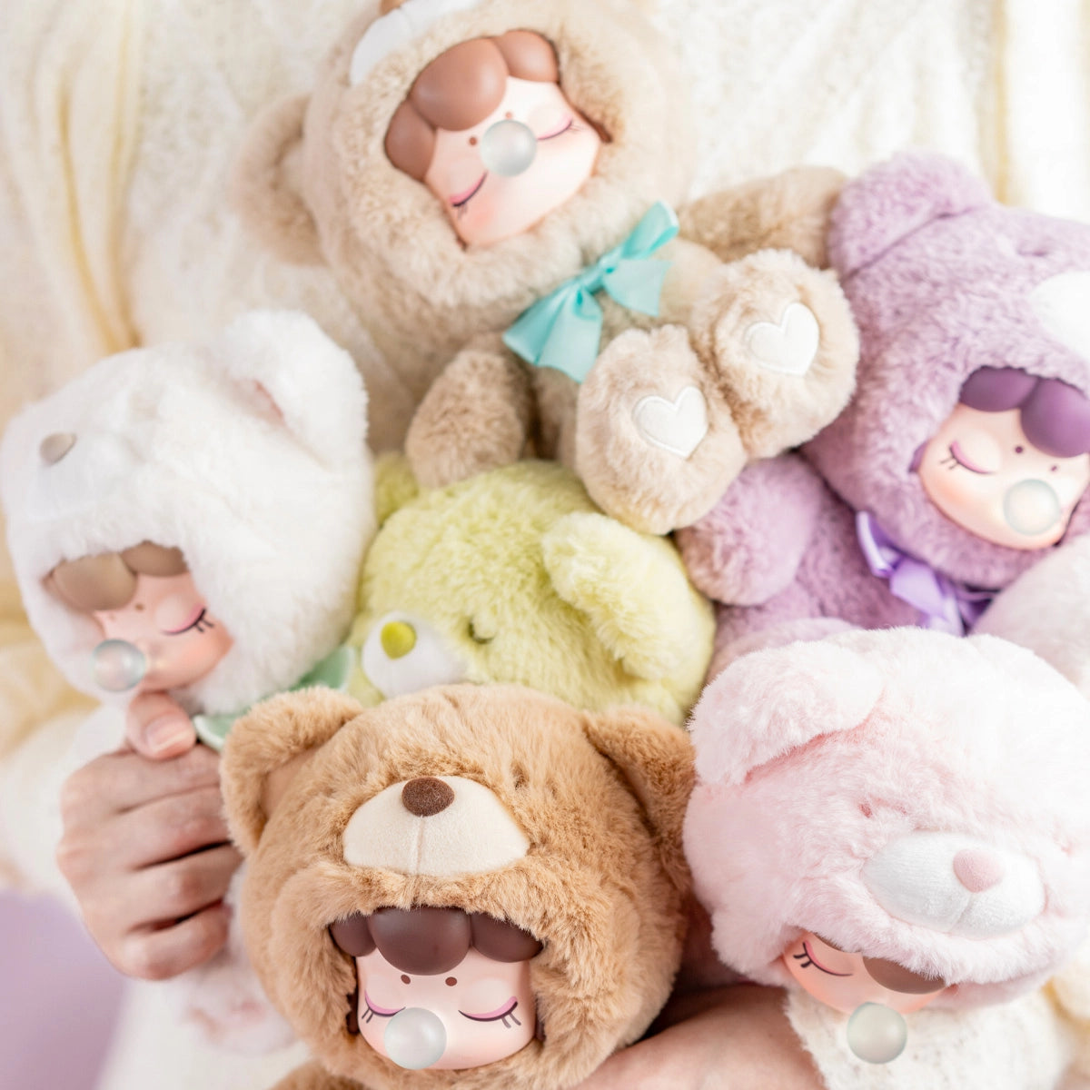 Nanci Bear Mystery Plush – Blind Box (Random One of 6 + Hidden Edition)