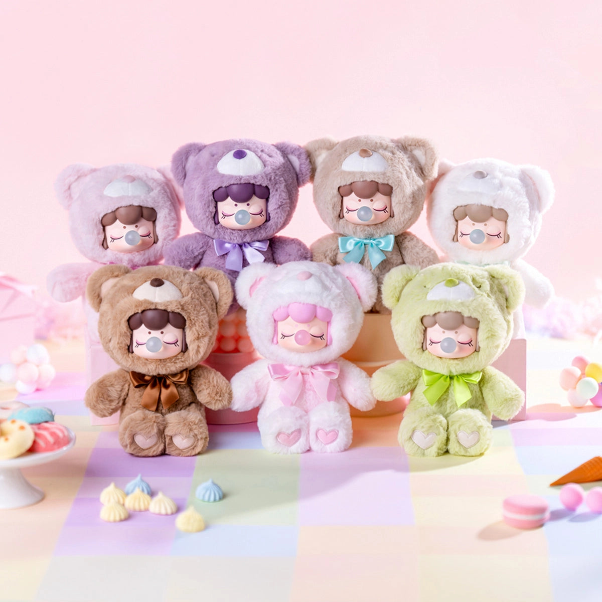 Nanci Bear Mystery Plush – Blind Box (Random One of 6 + Hidden Edition)