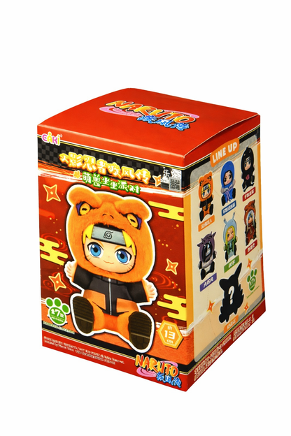 Naruto Cute Beast Party V2 Blind Box Plush Hanger – Anime Mystery Box Series 2 (Single Box)