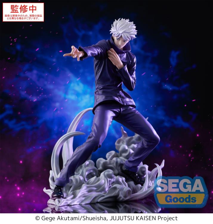 Jujutsu Kaisen Luminasta Satoru Gojo (Hollow Purple Kyoshiki Murasaki) Figure
BY SEGA - BRAND JUJUTSU KAISEN #