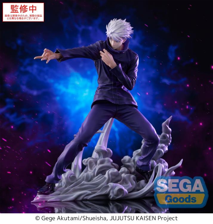 Jujutsu Kaisen Luminasta Satoru Gojo (Hollow Purple Kyoshiki Murasaki) Figure
BY SEGA - BRAND JUJUTSU KAISEN #