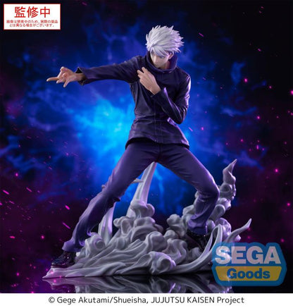 Jujutsu Kaisen Luminasta Satoru Gojo (Hollow Purple Kyoshiki Murasaki) Figure
BY SEGA - BRAND JUJUTSU KAISEN #
