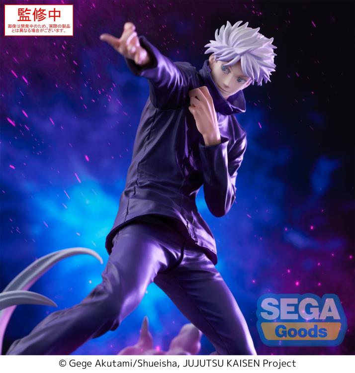 Jujutsu Kaisen Luminasta Satoru Gojo (Hollow Purple Kyoshiki Murasaki) Figure
BY SEGA - BRAND JUJUTSU KAISEN #
