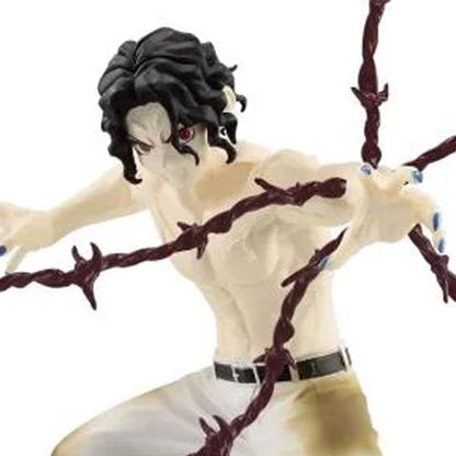 emon Slayer Akaza Vibration Stars Figure – Banpresto Bandai – Kimetsu no Yaiba Anime Statue – Authentic