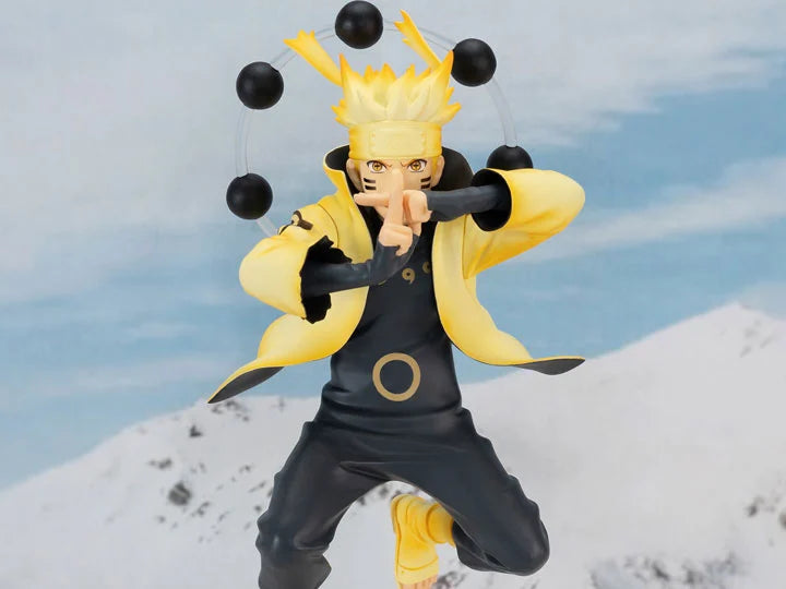 Naruto Shippuden Vibration Stars Naruto Uzumaki V Figure – Banpresto Bandai Spirits Anime Collectible