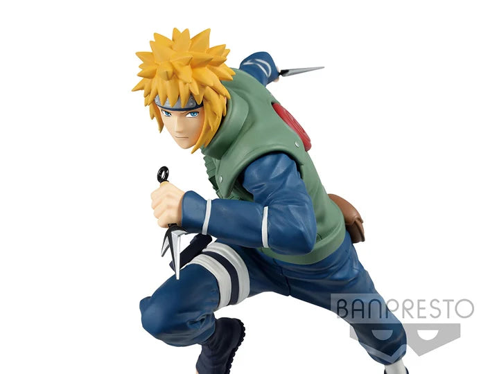 Naruto Shippuden Vibration Stars Minato Namikaze Figure – Banpresto Bandai Anime Collectible