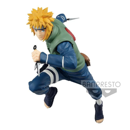 Naruto Shippuden Vibration Stars Minato Namikaze Figure – Banpresto Bandai Anime Collectible