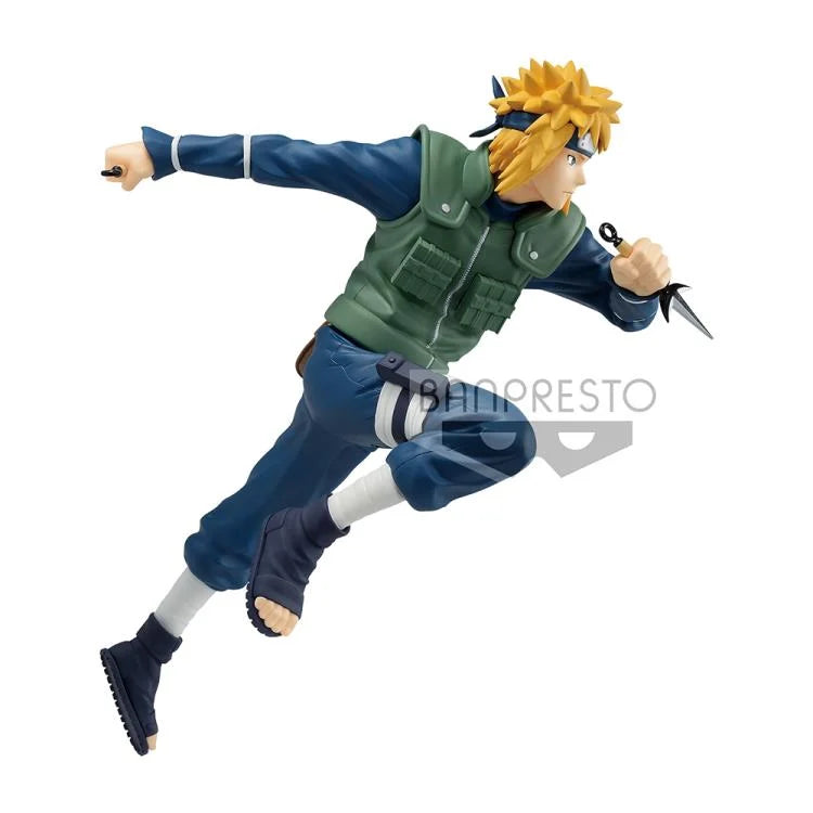 Naruto Shippuden Vibration Stars Minato Namikaze Figure – Banpresto Bandai Anime Collectible
