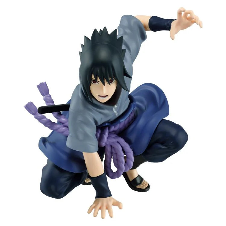 Naruto Shippuden Panel Spectacle Sasuke Uchiha Figure – Banpresto Bandai Anime Collectible Statue