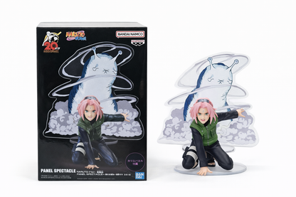 Naruto Shippuden Panel Spectacle Sakura Haruno with Katsuyu Figure – Banpresto Bandai Anime Collectible Statue