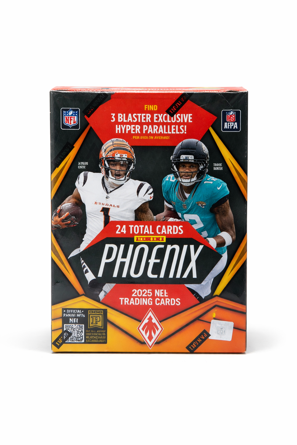 2025 Panini Phoenix NFL Football Blaster Box – 24 Cards | 3 Exclusive Hyper Parallels Per