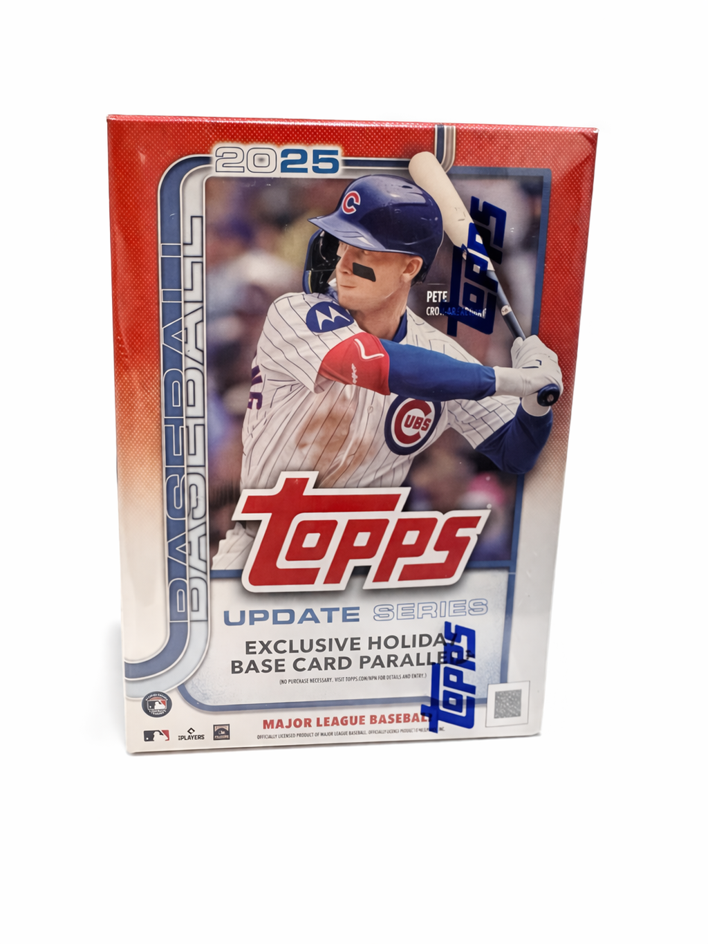 2025 Topps Baseball Update Series Box – MLB Trading Cards Sealed (Holiday Exclusive Parallel)