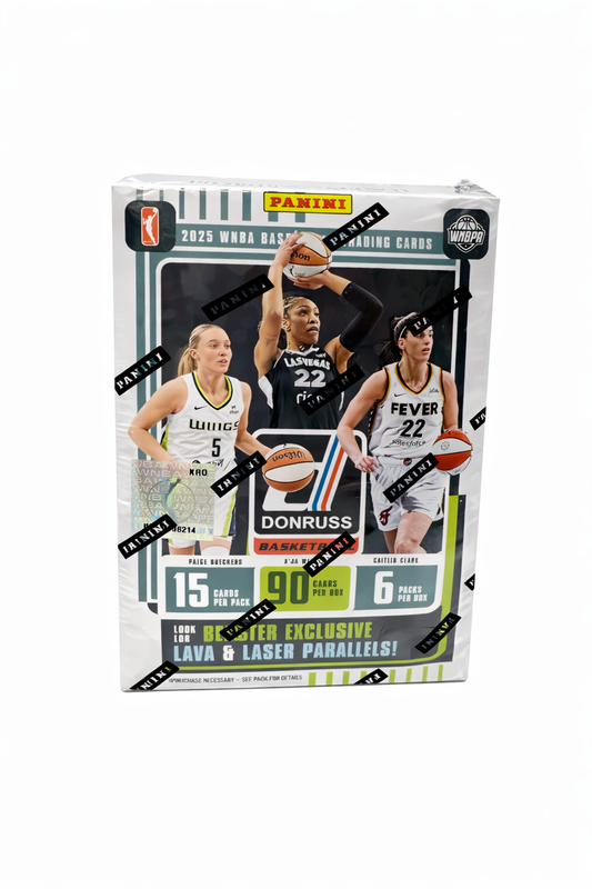 2025 Panini WNBA Donruss Basketball Blaster Box – Caitlin Clark Rookie Cards | 90 Cards Sealed
