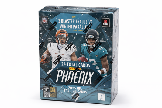 2025 Panini Phoenix NFL Football Blaster Box – 24 Cards Sealed | Winter Parallels