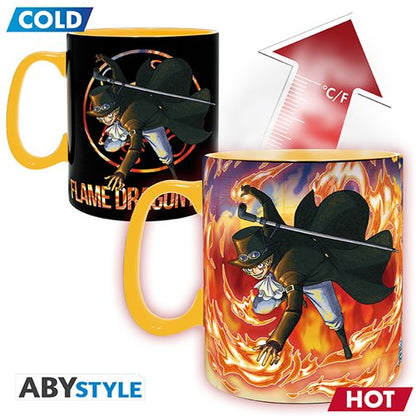 One Piece Luffy & Sabo Heat Change Mug
One Piece Abysse America Kitchen and Bar
Item Number: ABYMUGA445WNK