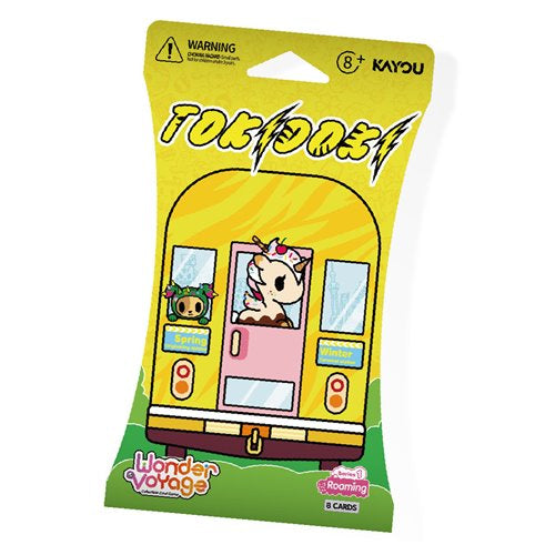 Tokidoki Wonder Voyage Roaming Edition Trading Card Booster Pack (8 Cards) – Kayou Official