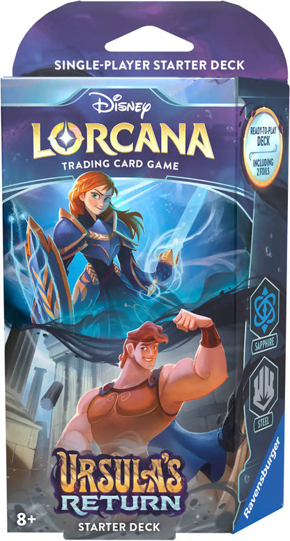 Disney Lorcana Ursula’s Return Starter Deck | Trading Card Game Ready-to-Play Deck