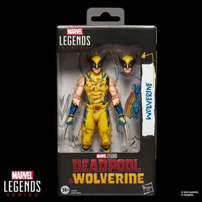 Deadpool & Wolverine Marvel Legends Wolverine 6-Inch Action Figure
Deadpool Hasbro Action Figures
Item Number: HSG2365WNK