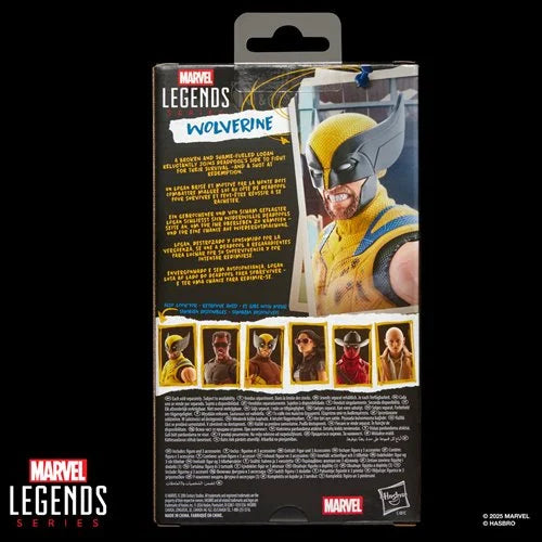 Deadpool & Wolverine Marvel Legends Wolverine 6-Inch Action Figure
Deadpool Hasbro Action Figures
Item Number: HSG2365WNK