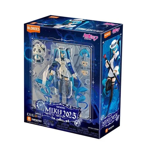 Vocaloid Fantastics Series Hatsune Miku With You 2025 Model Kit
Vocaloid Blokees Model Kits
Item Number: BLK73533WNK