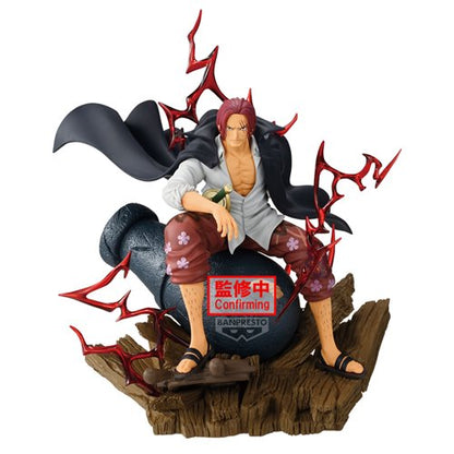 One Piece Shanks Theorama Soul Statue
One Piece Banpresto Statues and Busts
Item Number: DNYC701770