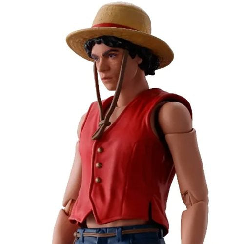 One Piece Netflix Series Monkey D. Luffy S.H. Figuarts Action Figure
Bandai Tamashii Nations One Piece Action Figures
Item Number: BLFBAS65767WNK