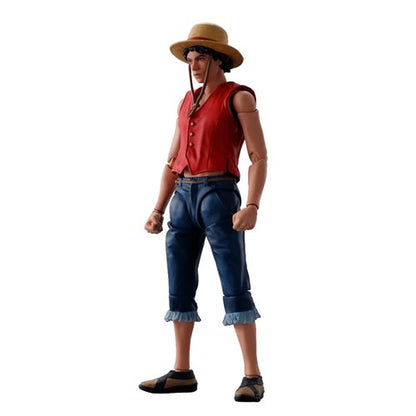 One Piece Netflix Series Monkey D. Luffy S.H. Figuarts Action Figure
Bandai Tamashii Nations One Piece Action Figures
Item Number: BLFBAS65767WNK