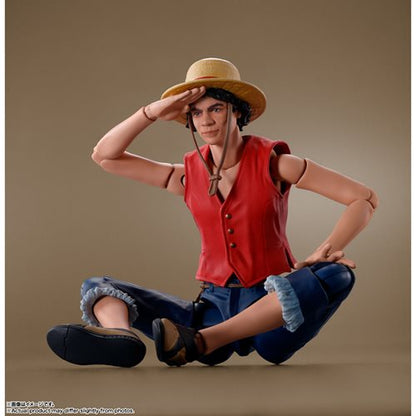 One Piece Netflix Series Monkey D. Luffy S.H. Figuarts Action Figure
Bandai Tamashii Nations One Piece Action Figures
Item Number: BLFBAS65767WNK