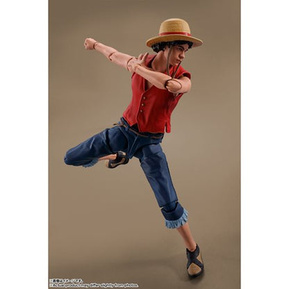 One Piece Netflix Series Monkey D. Luffy S.H. Figuarts Action Figure
Bandai Tamashii Nations One Piece Action Figures
Item Number: BLFBAS65767WNK