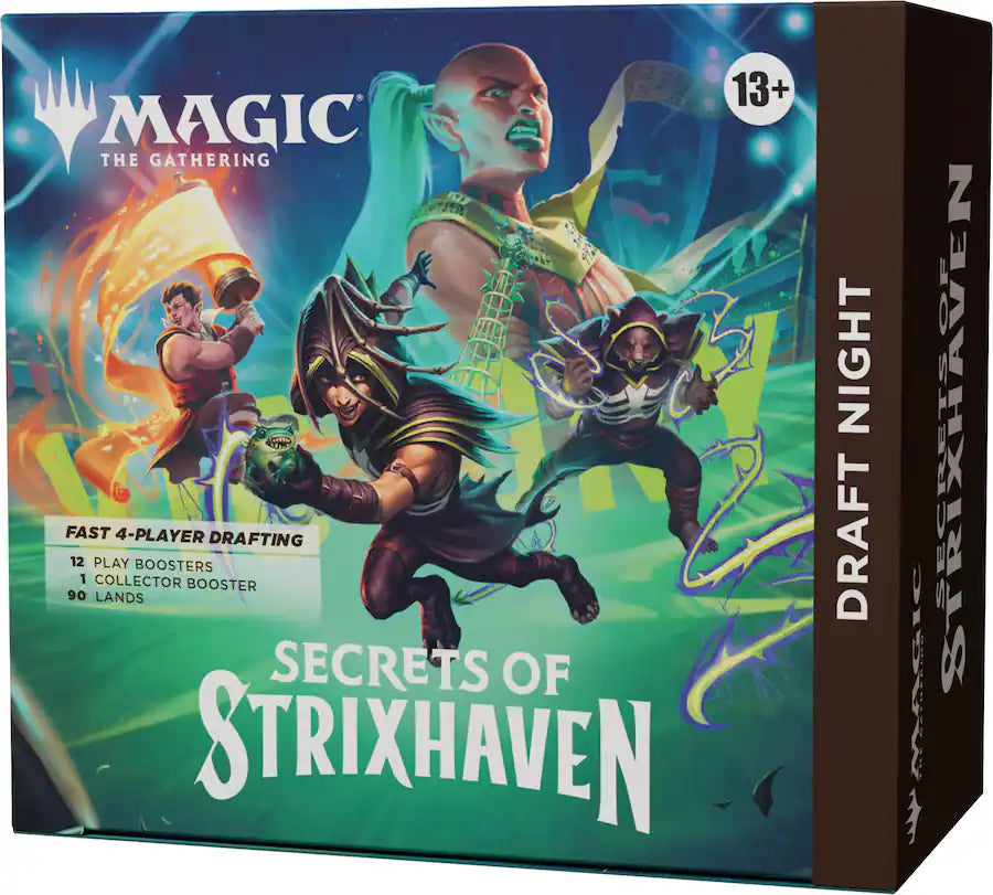 Magic: The Gathering – Secrets of Strixhaven Draft Night Kit (4 Player Draft Set)