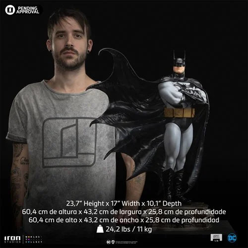 Batman DC Comics Trinity Legacy Replica 1:4 Scale Limited Edition Statue
Batman Iron Studios Statues and Busts
Item Number: RN56623WNK