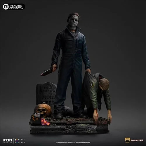 Halloween II Michael Myers Deluxe 1:10 Art Scale Limited Edition Statue
Halloween Iron Studios Statues and Busts
Item Number: RN56794WNK