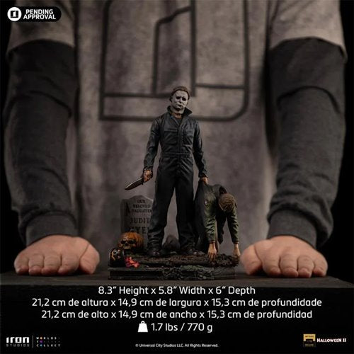 Halloween II Michael Myers Deluxe 1:10 Art Scale Limited Edition Statue
Halloween Iron Studios Statues and Busts
Item Number: RN56794WNK