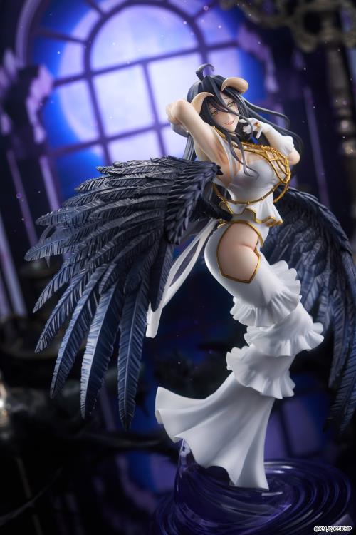 Overlord Albedo Pure White Devil Ver Figure Taito T-Most 11.4” Anime Statue Authentic