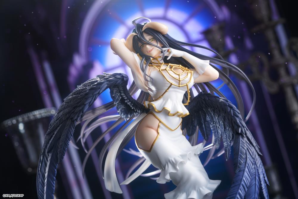 Overlord Albedo Pure White Devil Ver Figure Taito T-Most 11.4” Anime Statue Authentic