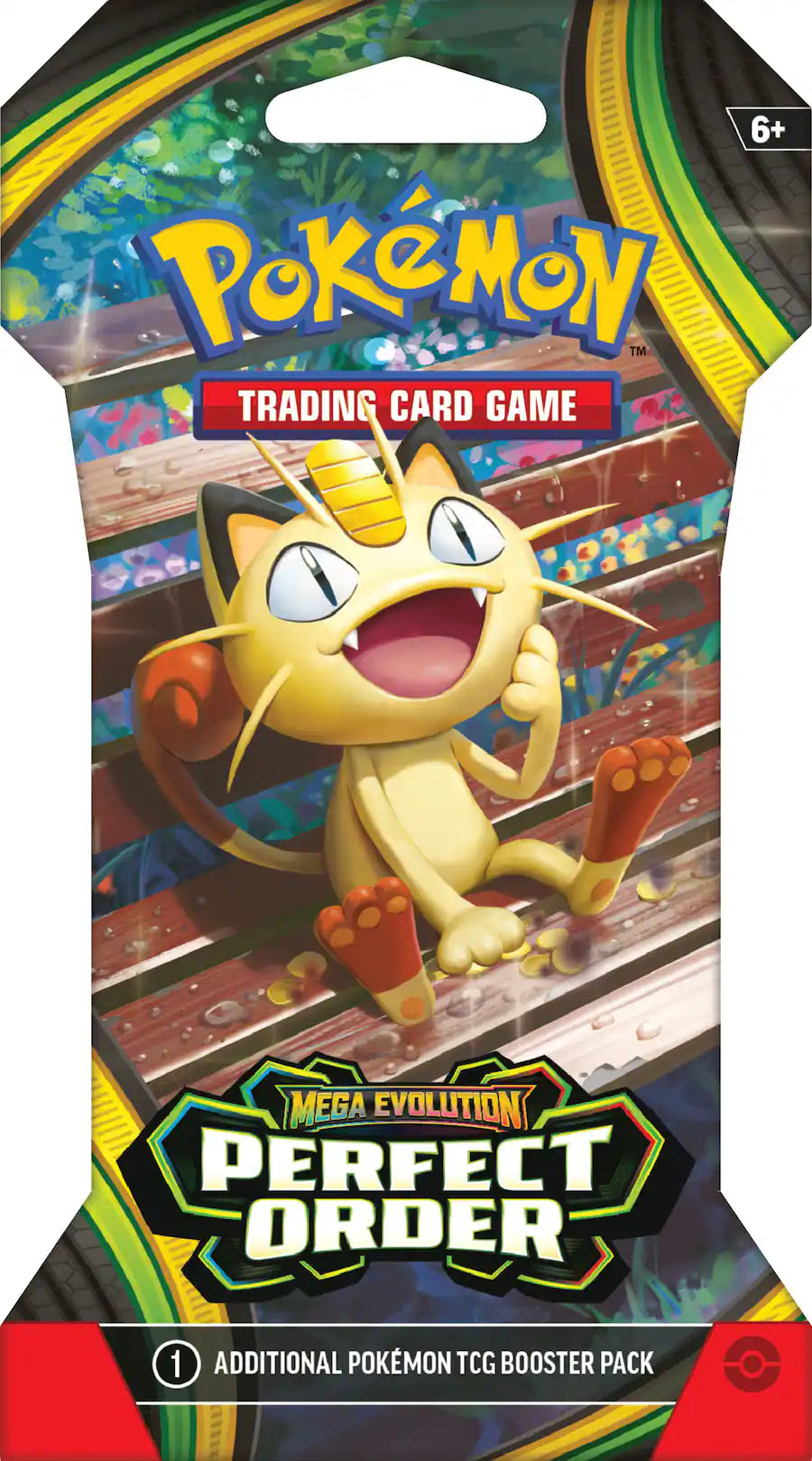 Pokémon TCG Mega Evolution Perfect Order Booster Pack (Random Artwork) – 10 Cards – Factory Sealed