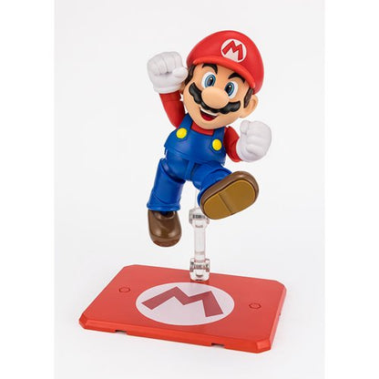 Super Mario Bros. Mario S.H.Figuarts Action Figure
Super Mario Bros. Bandai Tamashii Nations Action Figures
Item Number: BLFBAS69303WNK