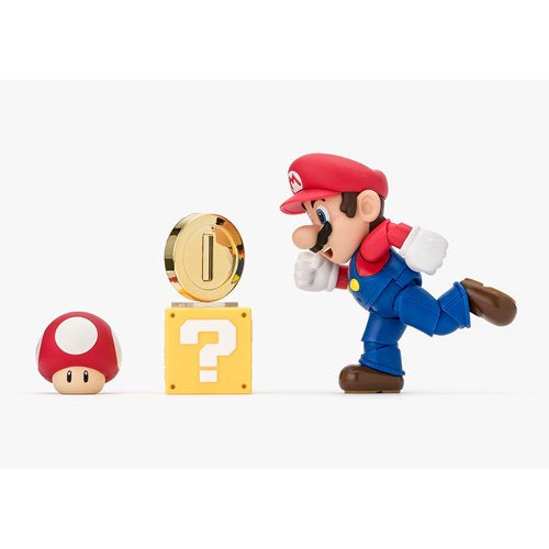 Super Mario Bros. Mario S.H.Figuarts Action Figure
Super Mario Bros. Bandai Tamashii Nations Action Figures
Item Number: BLFBAS69303WNK