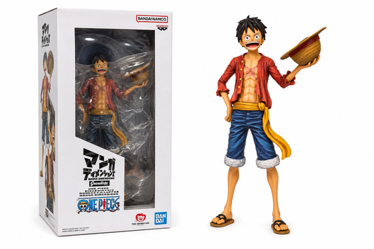 Bandai Banpresto One Piece Monkey D. Luffy Manga Dimensions Grandista Figure