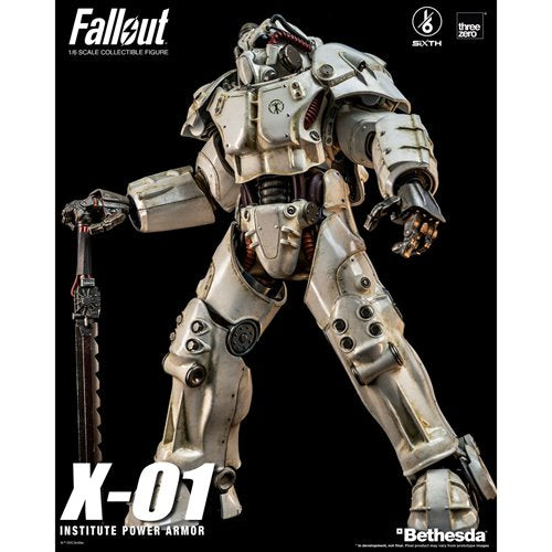 Fallout X-01 Institute Power Armor 1:6 Scale Action Figure
Fallout Threezero Action Figures
Item Number: TH3Z1003WNK