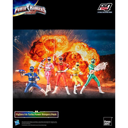 Power Rangers Turbo FigZero 1:6 Scale Action Figure 5-Pack
Power Rangers Threezero Action Figures
Item Number: TH3Z0818WNK