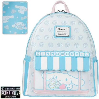 Sanrio Cinnamoroll Sweet Shop Mini-Backpack 
Loungefly Exclusives Sanrio Backpacks
Item Number: LFSANBK0629WNK